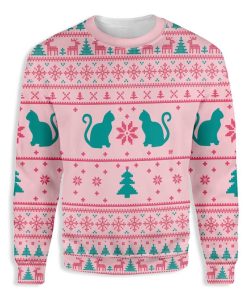 Cats Love Christmas Christmas Ugly Sweatshirt, Sweater Cats Love Christmas Christmas Ugly Sweatshirt, Sweater