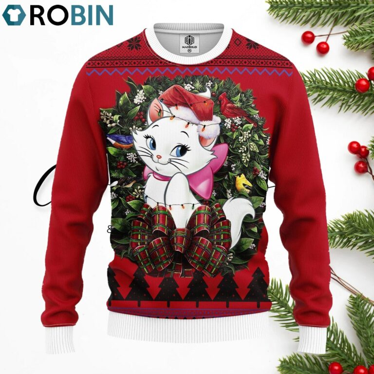 Cats Noel Merry Christmas Ugly Christmas Sweater