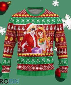 char aznable anime ugly christmas sweater custom gundam xmas gift 1 zbjai8