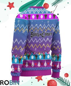Charmy Pappitson Anime Ugly Christmas Sweater Black Clover Xmas Gift
