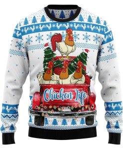 chicken life ugly sweatshirt sweater 1 xeitpp