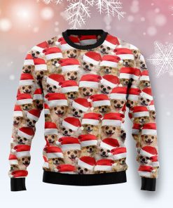 Chihuahua Christmas Ugly Sweatshirt, Sweater