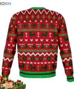 Chihuahua With Wreath Christmas Ugly Sweater