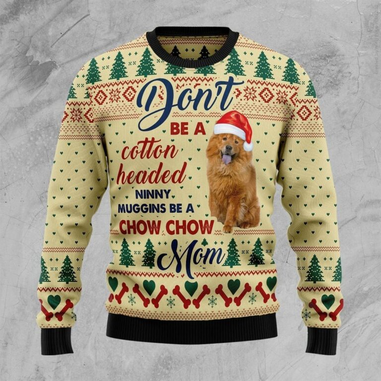 Chow Chow Mom Ugly Sweatshirt, Sweater