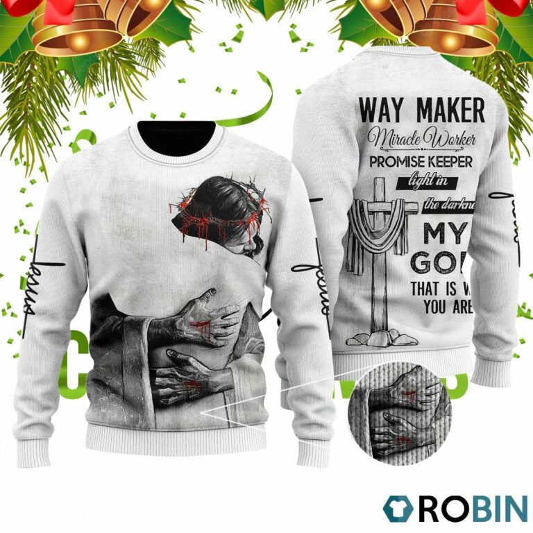 Christian Jesus Easter Ugly Christmas Sweater RB4043