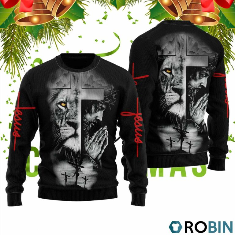 Christian Jesus Easter Ugly Christmas Sweater RB2042