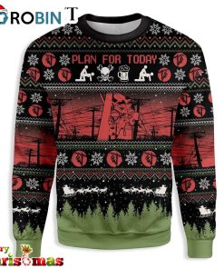 Christian Lineman Ugly Christmas Sweater – Best Xmas Gift