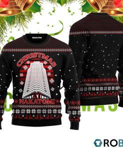 Christmas At Nakatomi Plaza Ugly Christmas Sweater RB4234