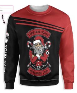 Christmas Biker Squad Custom Ugly Christmas Sweatshirt – Sweater Christmas Biker Squad Custom Ugly Christmas Sweatshirt – Sweater