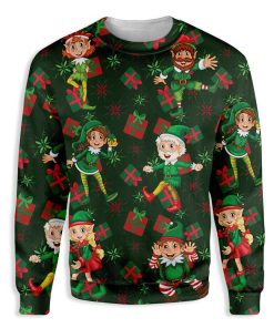 Christmas Elf Party Ugly Christmas Sweatshirt – Sweater
