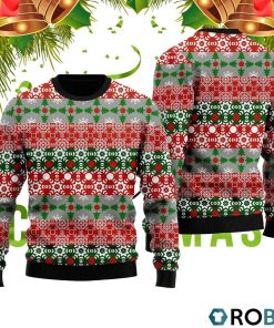 Christmas In Candinavian Pattern Ugly Christmas Sweater RB2454