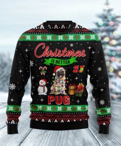 Christmas Is Better With Pug Ugly Christmas Sweatshirt, Sweater