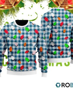 Christmas Is Lit Ugly Christmas Sweater RB2044