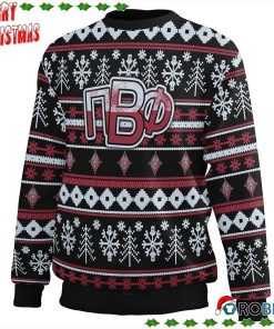 Christmas Splatters Sorority Pi Beta Phi Ugly Sweatshirt, Sweater