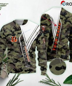 Cincinnati Bengals Camouflage Ugly Christmas Sweater, Sweatshirt BG15 Cincinnati Bengals Camouflage Ugly Christmas Sweater, Sweatshirt BG15