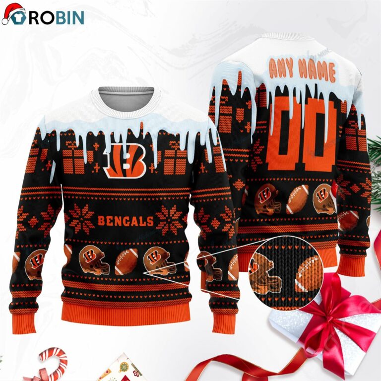 Cincinnati Bengals Football Ugly Christmas Sweater, Sweatshirt SWT192