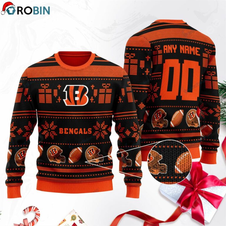 Cincinnati Bengals Football Ugly Christmas Sweater, Sweatshirt SWT212