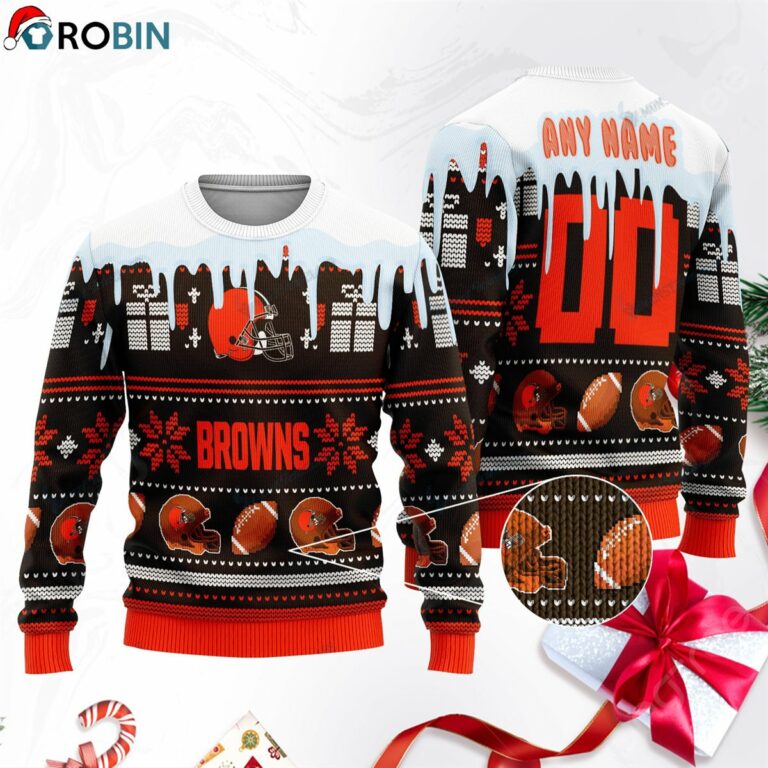 Cleveland Browns Ugly Christmas Sweater, Sweatshirt SWT173