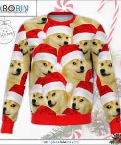 corgi dog meme funny ugly christmas sweater 133 G6OGY