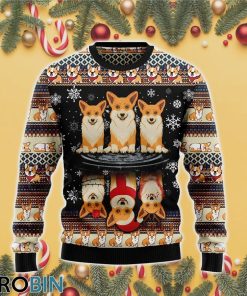 Corgi Dog Ugly Christmas Sweater RB4448