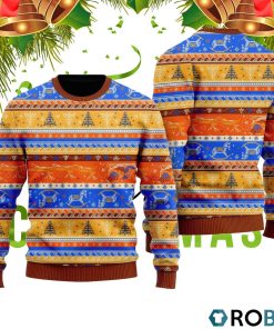 Crazy Light Up Xmas Pattern Ugly Christmas Sweater RB2084