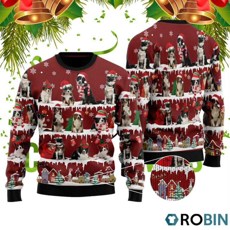 Cute Dog 3D Print Ugly Christmas Sweater RB4073