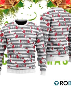 Dachshund Through The Snow Ugly Christmas Sweater RB2042 Dachshund Through The Snow Ugly Christmas Sweater RB2042