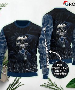 Dallas Cowboys Skull Ugly Xmas Sweaters SWT12
