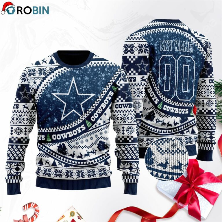 Dallas Cowboys Ugly Christmas Sweater, Sweatshirt SWT123