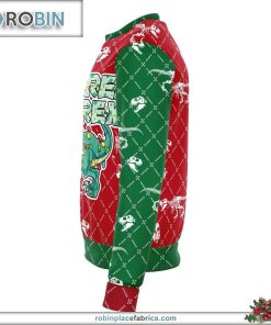 dank tree rex athletic christmas sweater 402 a0XRO