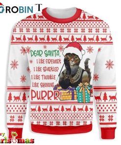 Dear Santa Funny Cat Ugly Christmas Sweater – Best Xmas Gift Dear Santa Funny Cat Ugly Christmas Sweater – Best Xmas Gift