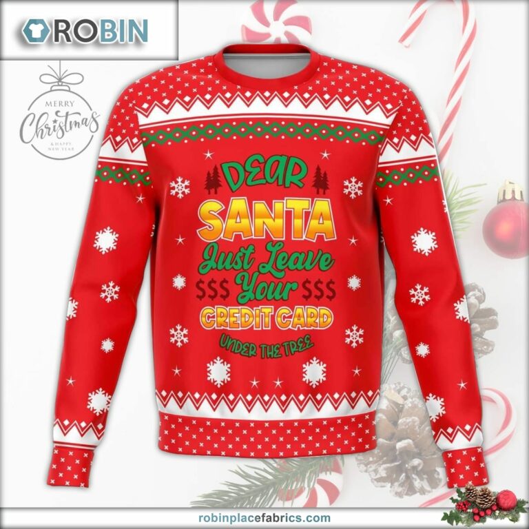 Dear Santa Ugly Christmas Sweater
