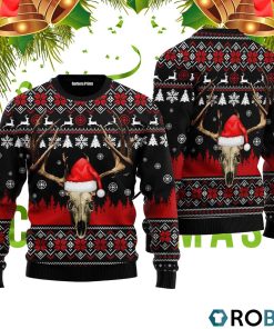 Deer Hunting Christmas Ugly Christmas Sweater RB4240