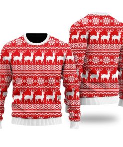 deermas christmas is lit ugly christmas sweatshirt sweater 1 w0xjtq