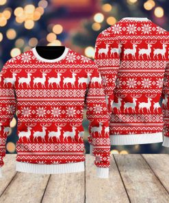 Deermas Christmas Is Lit Ugly Christmas Sweatshirt, Sweater