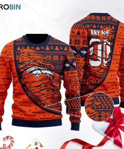 denver broncos football ugly christmas sweater sweatshirt swt ipdons