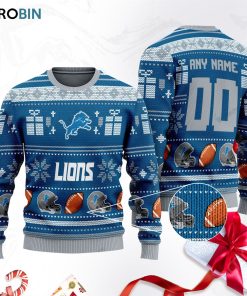 detroit lions ugly christmas sweater sweatshirt swt n8wmgr