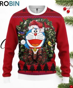 Doraemon Noel Merry Christmas Ugly Christmas Sweater