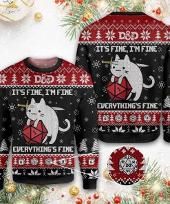 Dungeons and Dragon Christmas Ugly Sweatshirt, Sweater