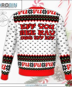 Eff You Ugly Christmas Sweater