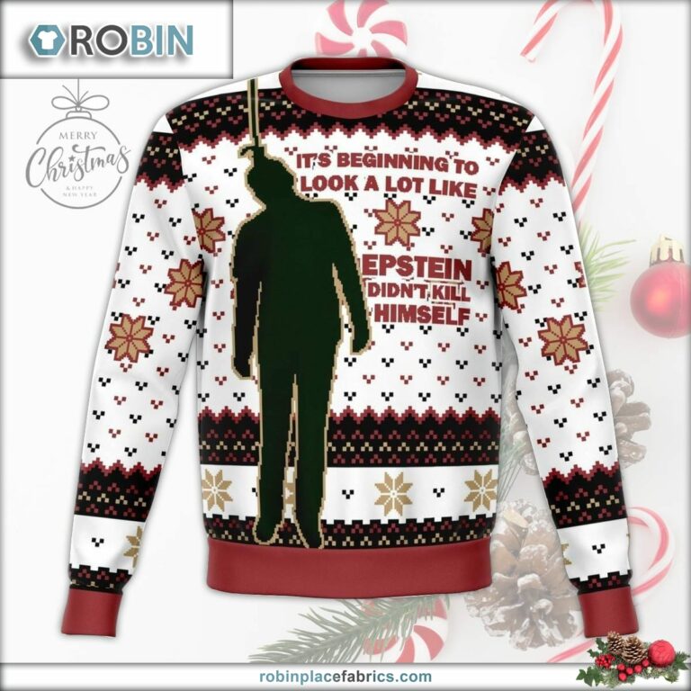 Epstein Didn’t Ugly Christmas Sweater