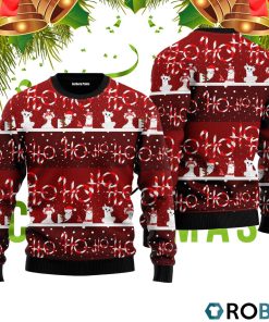Fa La La Llama Pattern Ugly Christmas Sweater RB2232