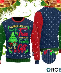 Family Christmas Tree 3D Print Ugly Christmas Sweater RB2242