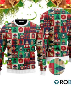 Fancy Xmas Holiday Ugly Christmas Sweater RB2002