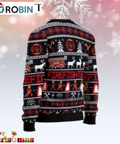 firefighter christmas ugly christmas sweater best xmas gift 3 mm0kkj