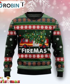 firefighter firemas ugly christmas sweater best xmas gift 1 jb9rcw