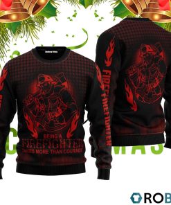 Firefighter Ugly Christmas Sweater RB2224