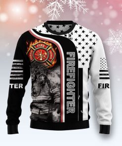Firefighter Ugly Ugly Sweatshirt, Sweater
