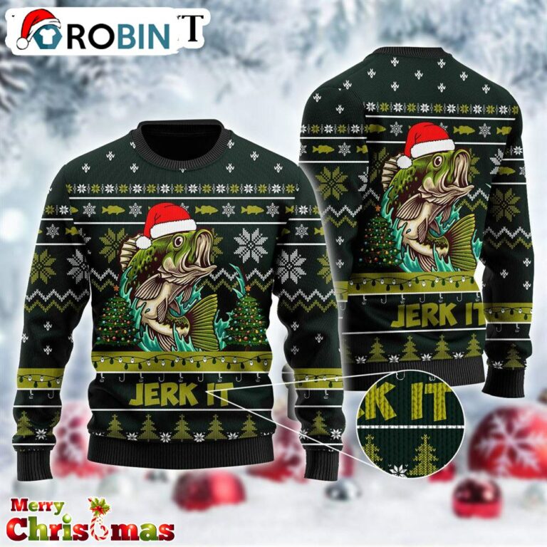 Fish For Christmas Knitted Sweater Am – Best Xmas Gift