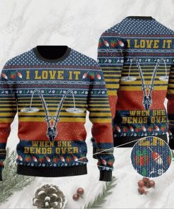 Fishing I Love It Ugly Christmas Sweatshirt, Sweater